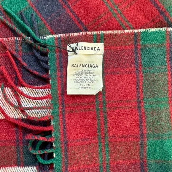 AUTHENTIC BALENCIAGA FRENCH SCARF - Picture 3 of 4